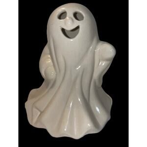Vintage Halloween Ghost Ceramic Hobbyist Figurine EUC